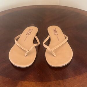 TKEES Women's Sandal in Nude Tan
